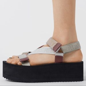 burberry patterson sandal